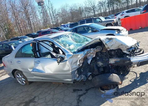 2006 Mercedes-Benz C 280 Luxury 4Matic from USA, damaged, VIN WDBRF92H86F766351